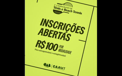 2º Campeonato de Tênis e Beach Tennis da Advocacia