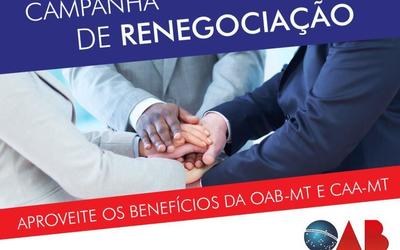 Campanha de renegociação encerra em setembro