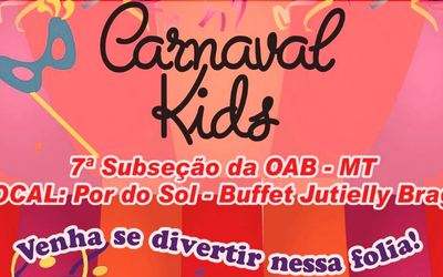 Mirassol D’Oeste promove Carnaval Kids dia 26