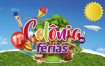 Inscrições para 11ª Colônia de Férias começam nesta segunda-feira (26)