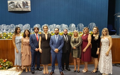 Solenidade marca posse da diretoria para gestão 2019-2021