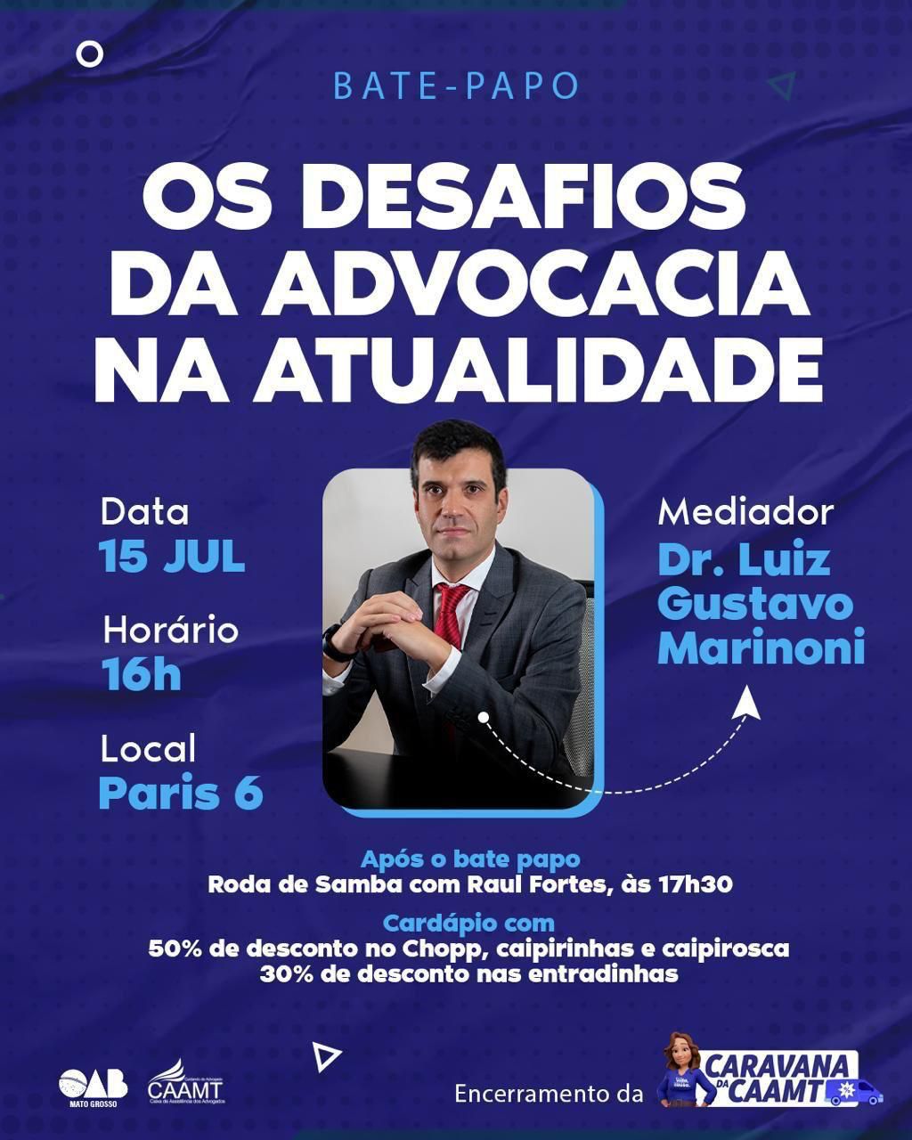 Caixa realiza encerramento da Caravana com palestra nacional sobre os desafios da advocacia