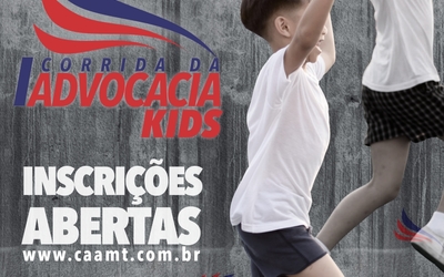 Continuam abertas as inscrições para I Corrida da Advocacia Kids