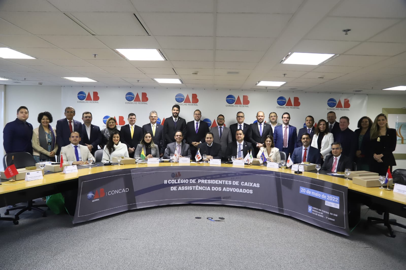 Itallo Leite participa de Colégio de Presidentes de Caixas de Assistência em Brasília