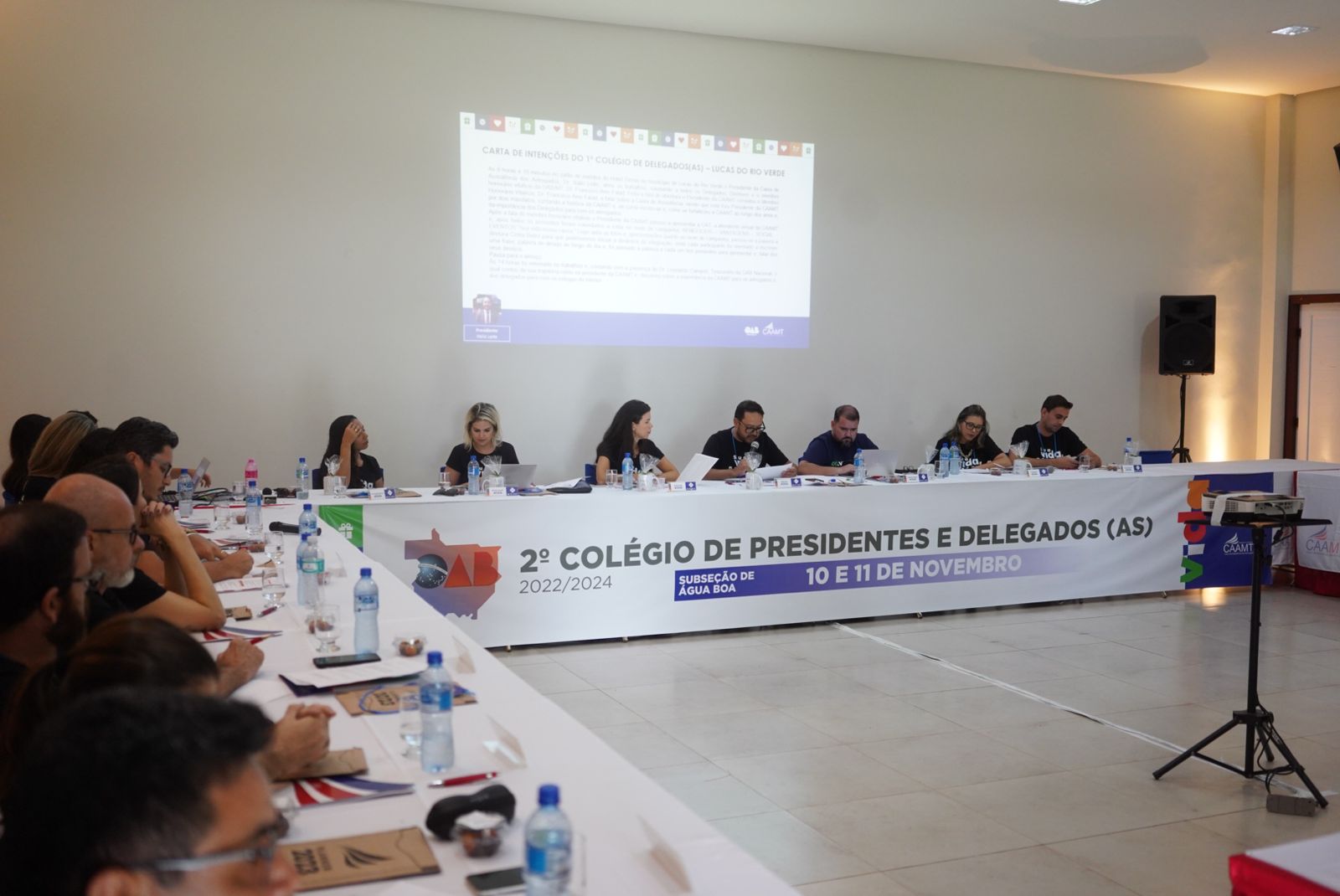 Prestação de contas marca primeiro dia