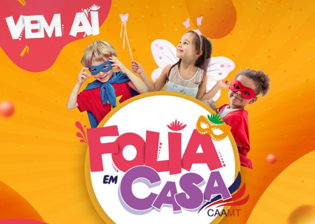 Este ano o Carnaval Kids será online com show da banda Caixa de Brinquedos