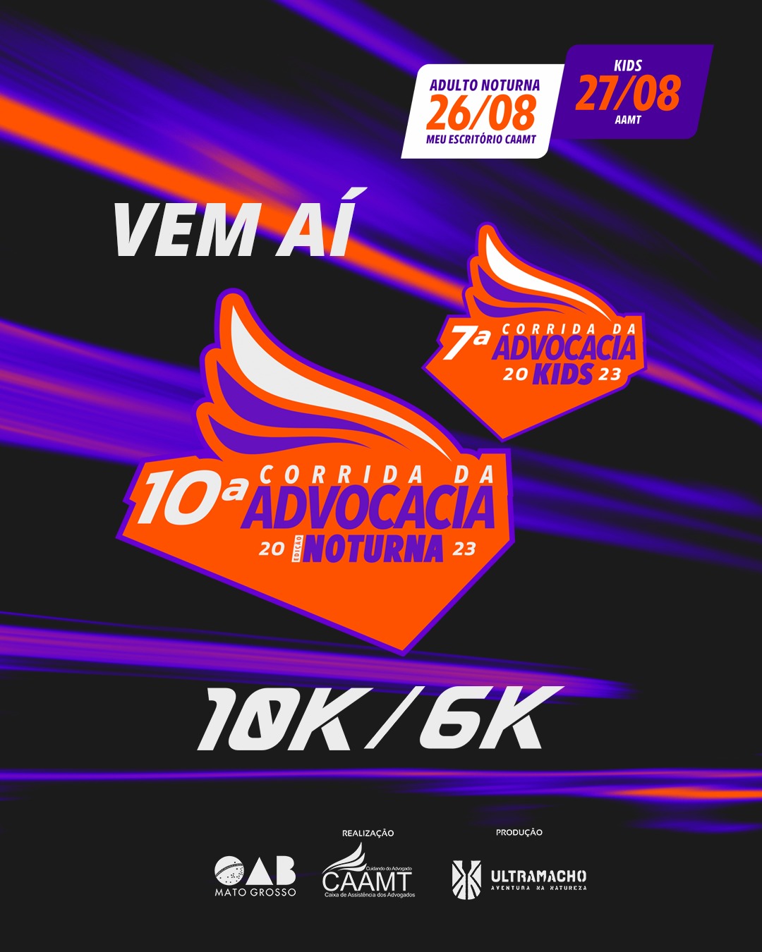 Abertas inscrições para Corrida da Advocacia e Corrida da Advocacia Kids