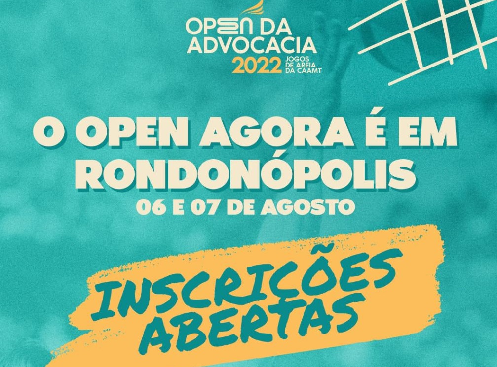 Rondonópolis inicia inscrição para Open da Advocacia Jogos de Areia da CAA/MT