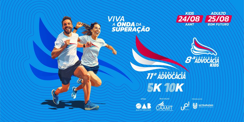 Kits para 11ª Corrida da Advocacia já estarão liberados a partir desta quinta-feira (22/08)