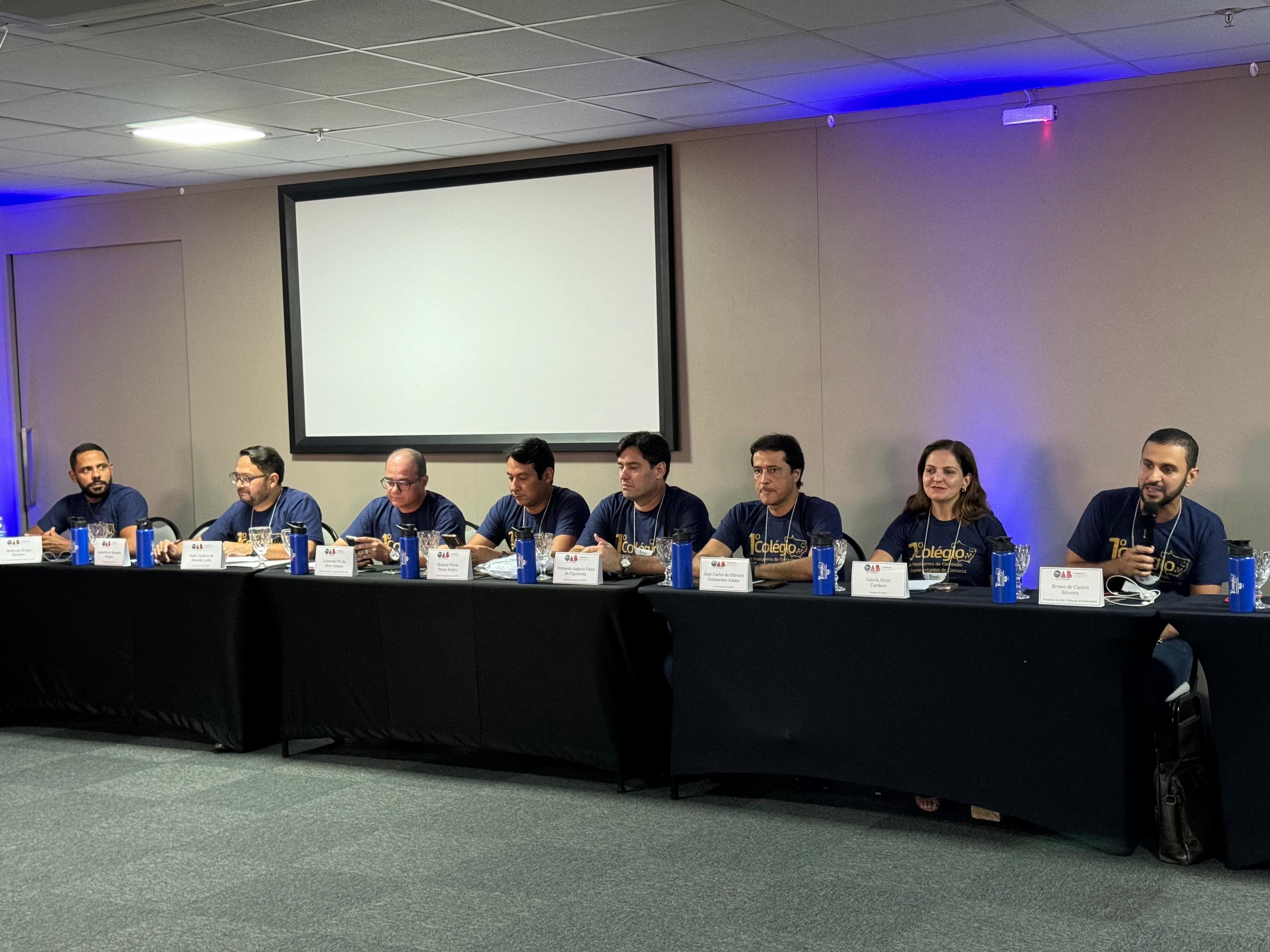 CAA/MT participa do 1º Colégio de Presidentes de Comissões e Representantes de Comarca