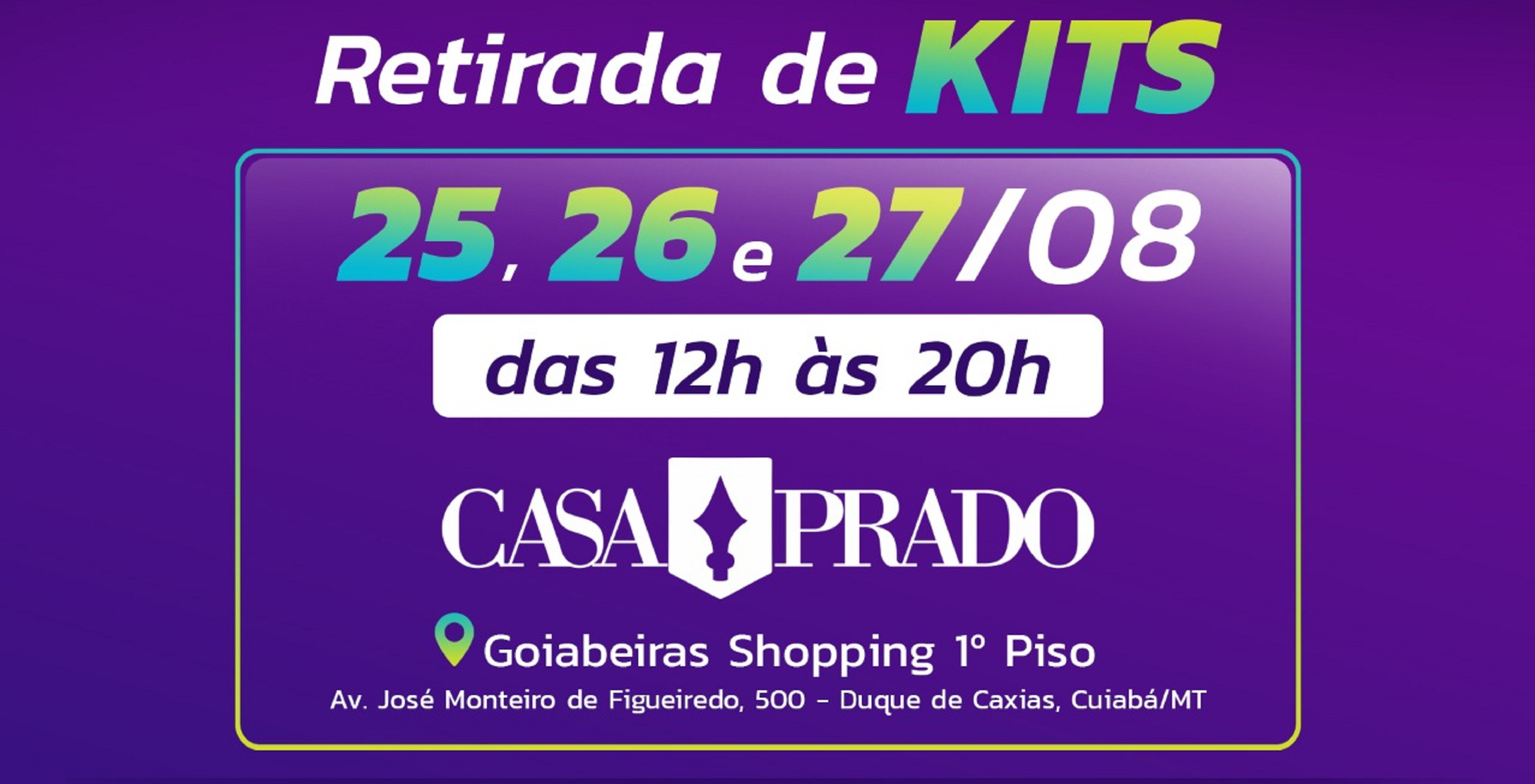 Entrega de kits começa dia 25 na Casa Prado do Goiabeiras Shopping