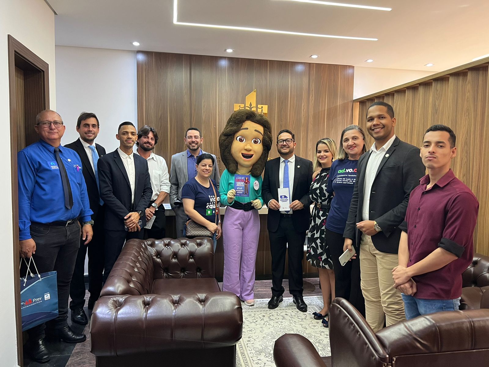 CAA/MT promove 3ª Caravana para divulgar vacinação, serviços e benefícios para advocacia